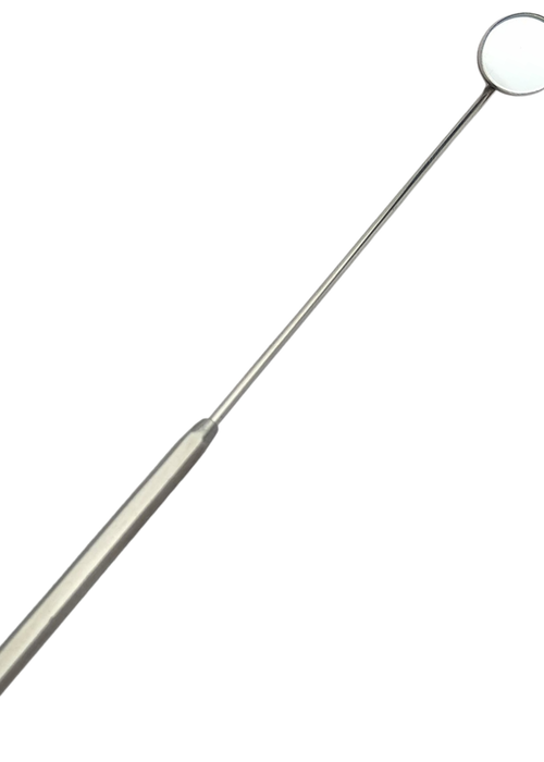 Medical Laryngeal Mirror & Handle Fig. 3, Diam 180mm