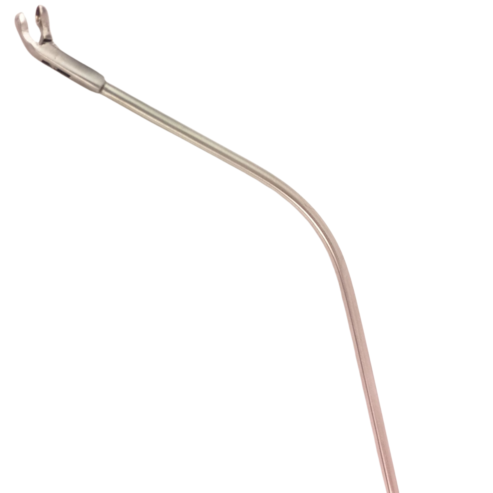 Laryngeal Forceps , Curved Rigth , Shaft Size 17cm