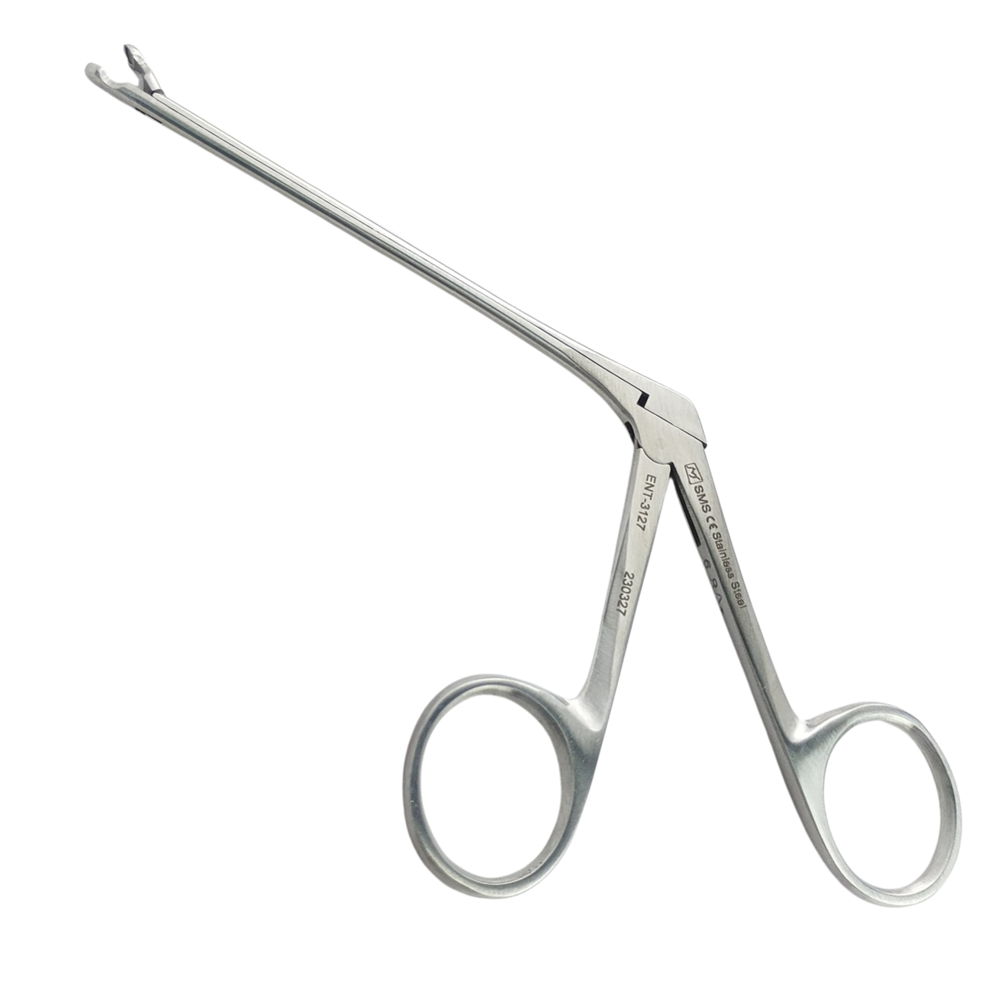 Medical Cup Shaped Forceps Straight Shaft Length : 10 cm Diam : 3mm
