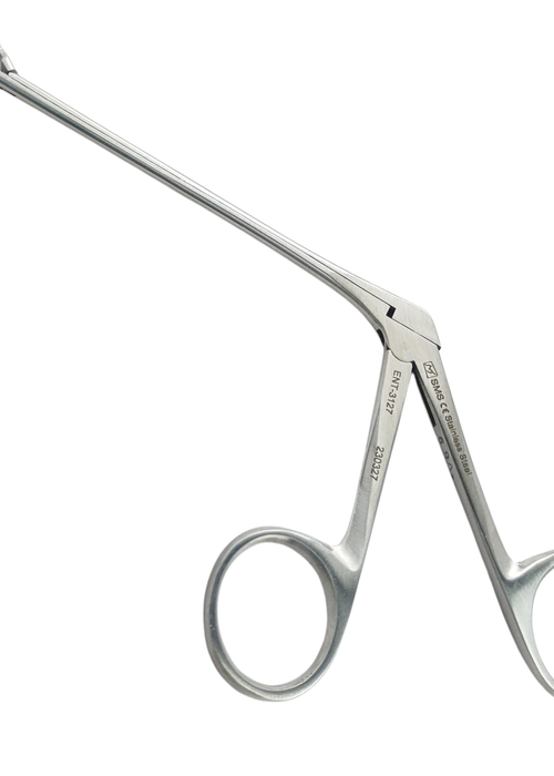 Medical Cup Shaped Forceps Straight Shaft Length : 10 cm Diam : 3mm