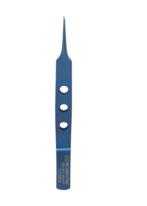 Mcherson Straight Tying Forceps 8 mm Tying platform Titanium 102 mm