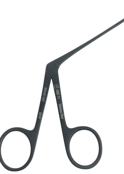 Medical Hartman Crocodile Forceps Black Coated, Size : VATR 3x0.5mm , 70mm