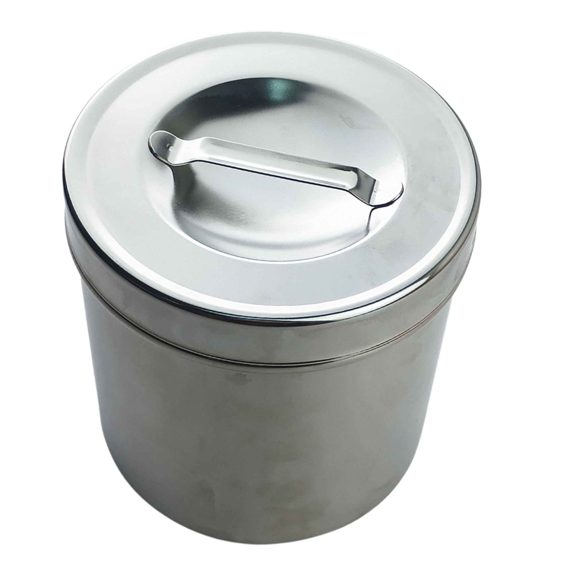 Stainless Steel Medical Dressing Jar With Cover