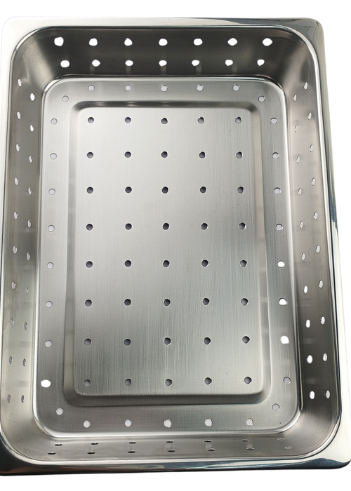 Medical Perforated Stainless Steel Instruments Tray 13"