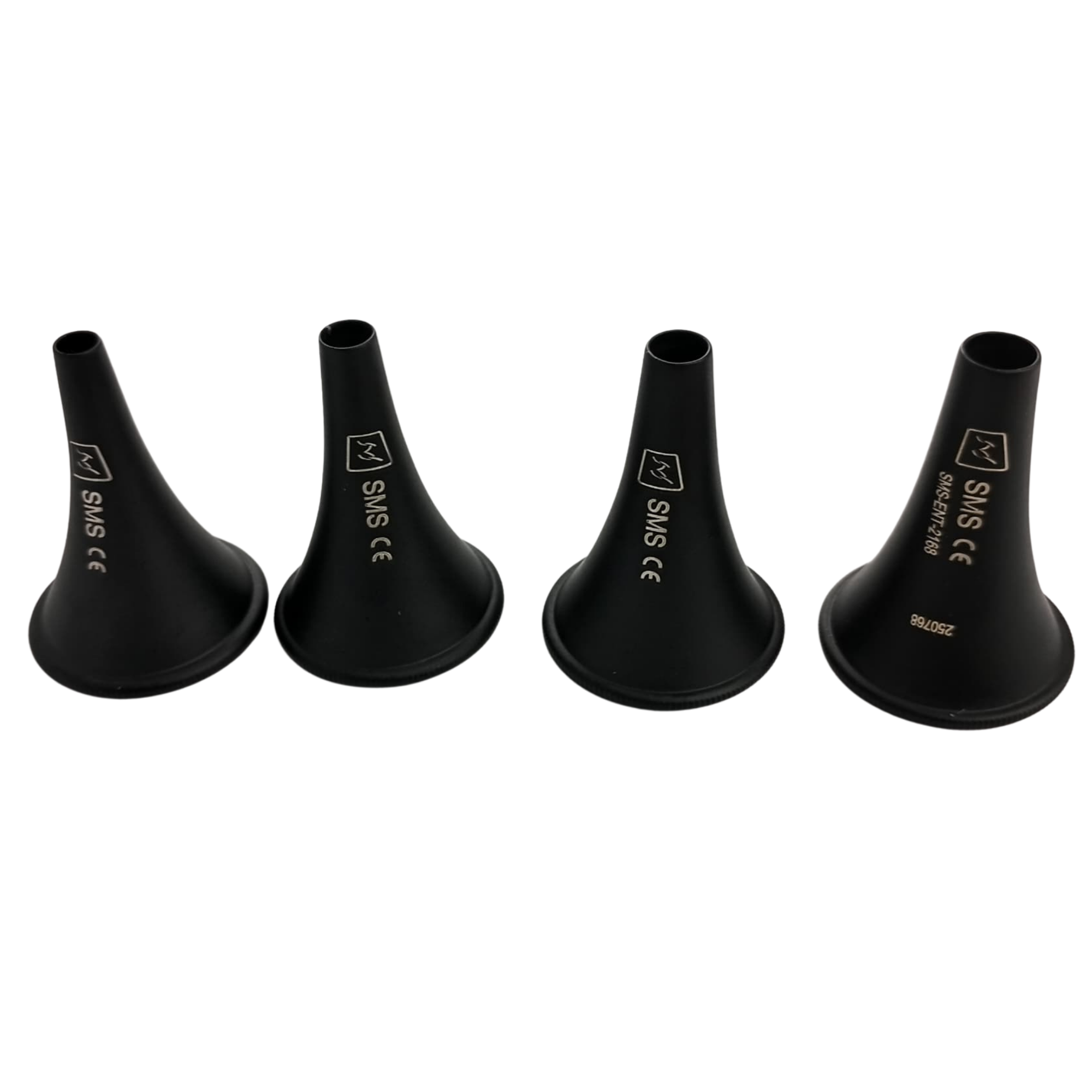 Hartmann Ear Specula, Black Chromium Plated , Set : Fig. 1-4