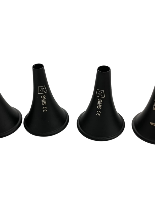 Hartmann Ear Specula, Black Chromium Plated , Set : Fig. 1-4