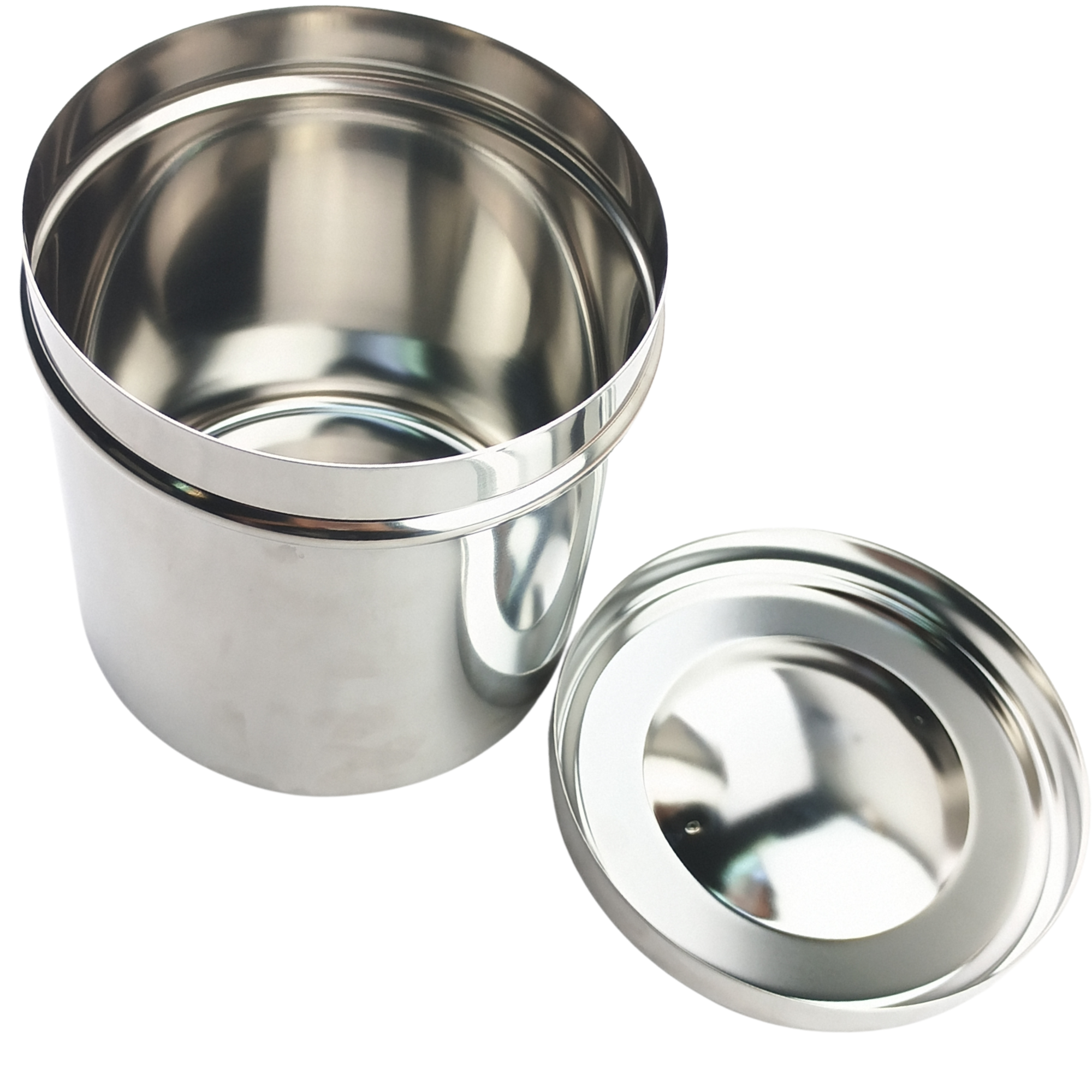 Stainless Steel Medical Dressing Jar With Cover
