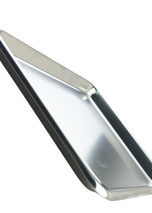 Shallow Stainless Steel Examination Tray 9 x 6.5 Inch