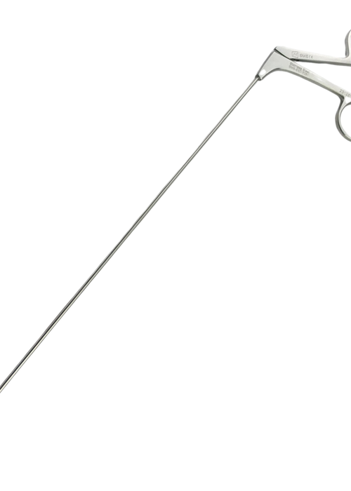 Mushroom Punch Circular Sinoscopy Cutting punch , Angled 65° , 3.5mm Bite , Length 7 1/4