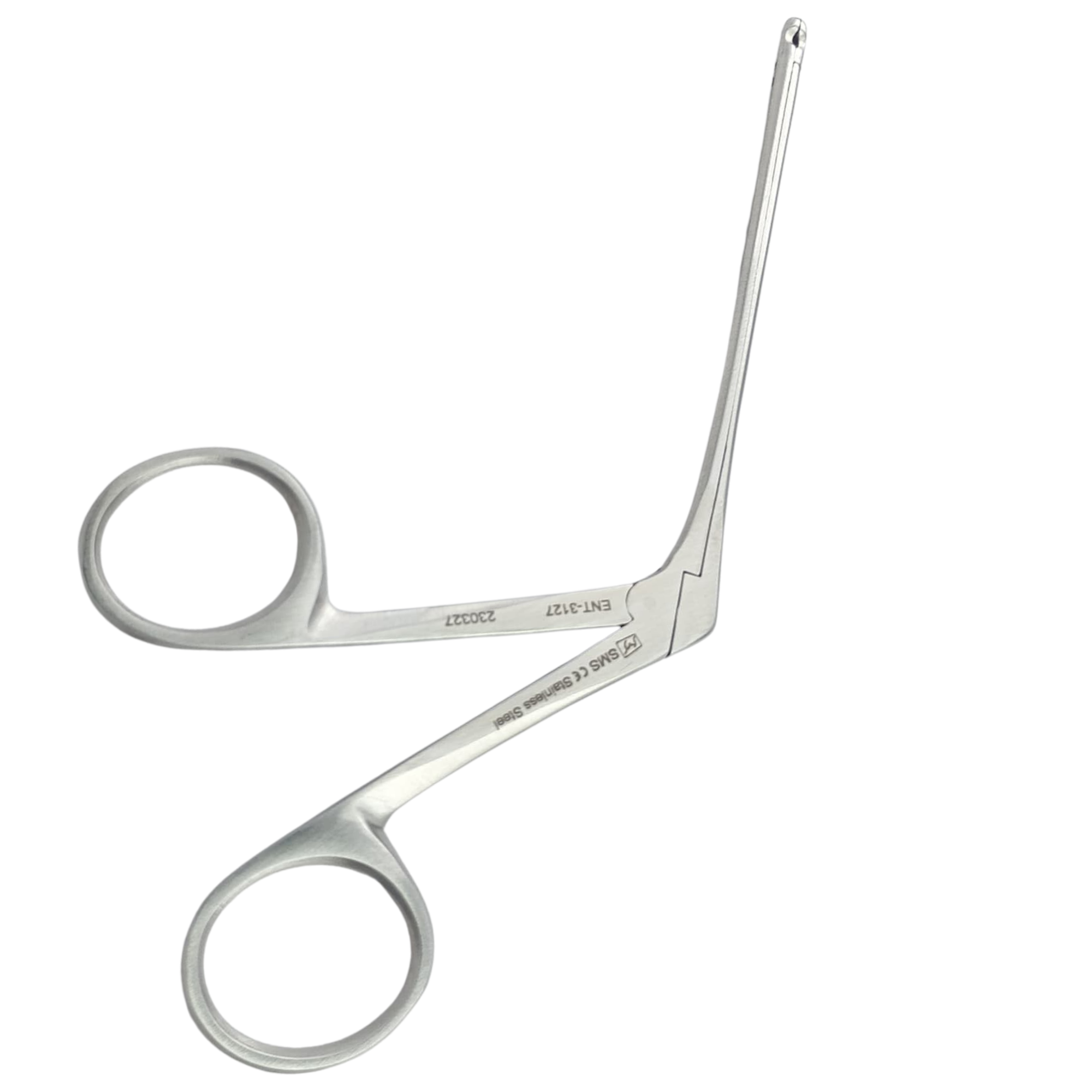 Medical Cup Shaped Forceps Straight Shaft Length : 10 cm Diam : 3mm