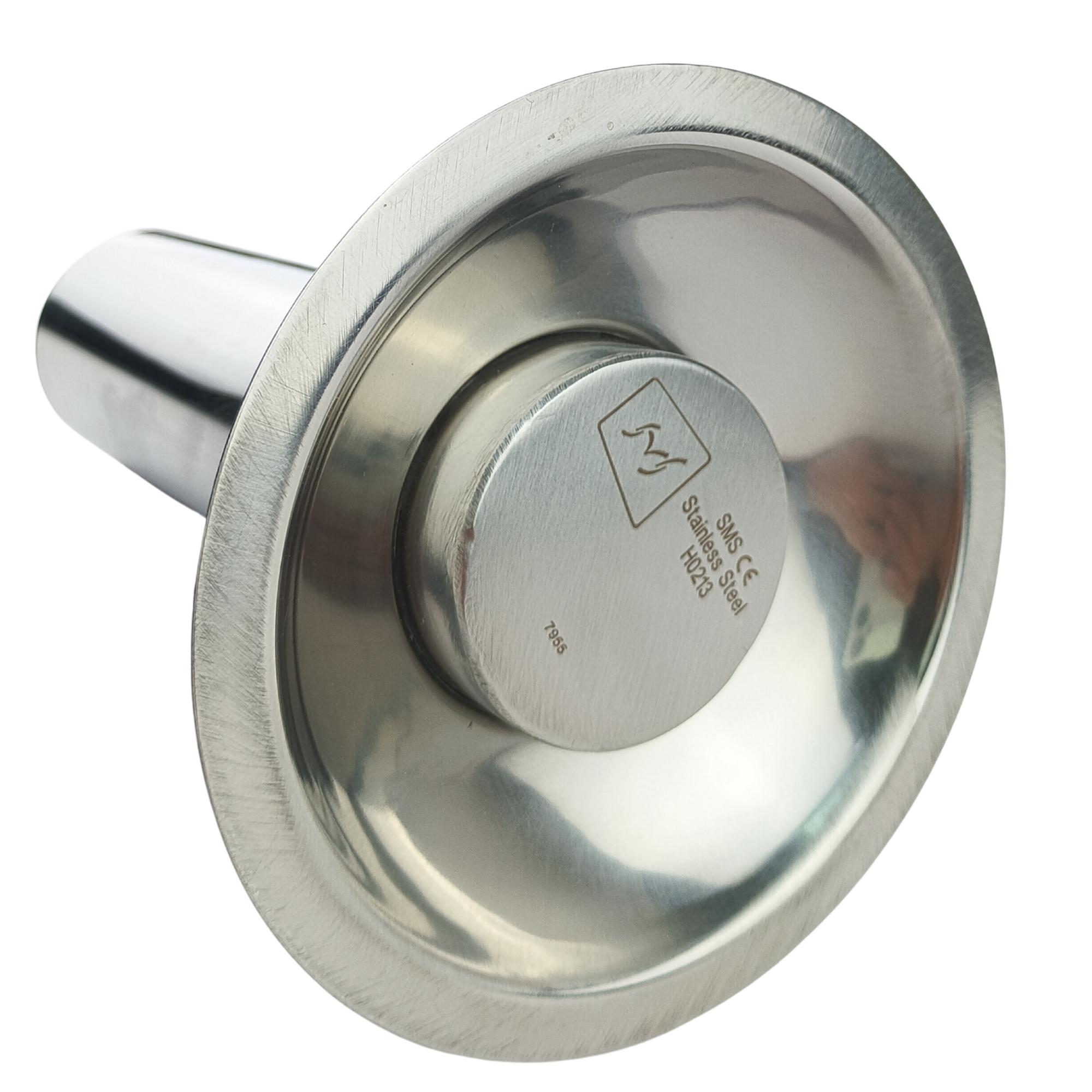 Large Forceps  Stainless Steel Jar