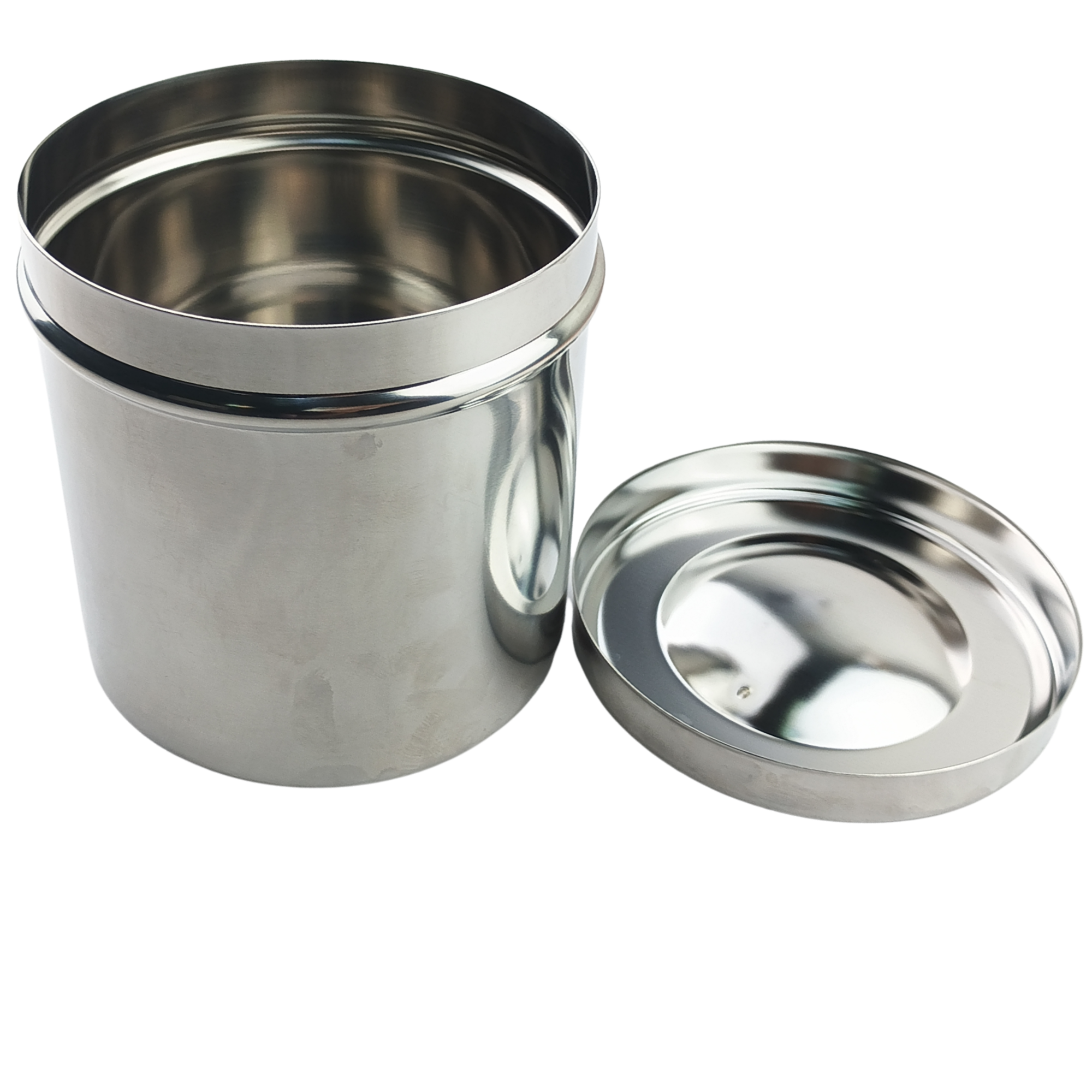 Stainless Steel Medical Dressing Jar With Cover