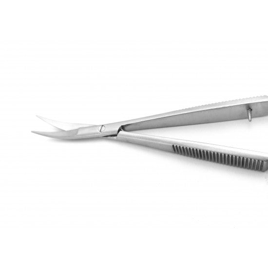 Micro Iris Scissors Sharp Point Curved 11 cm