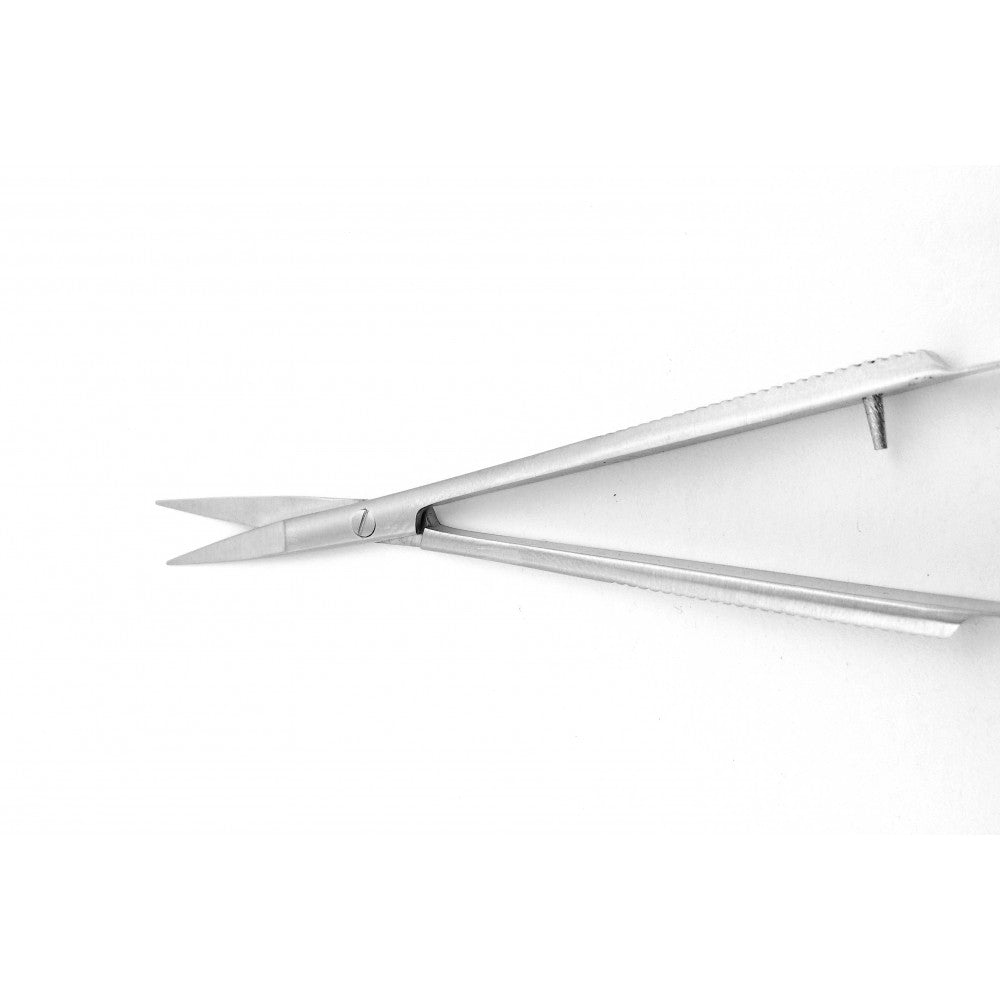 Micro Iris Scissors Sharp Point Curved 11 cm