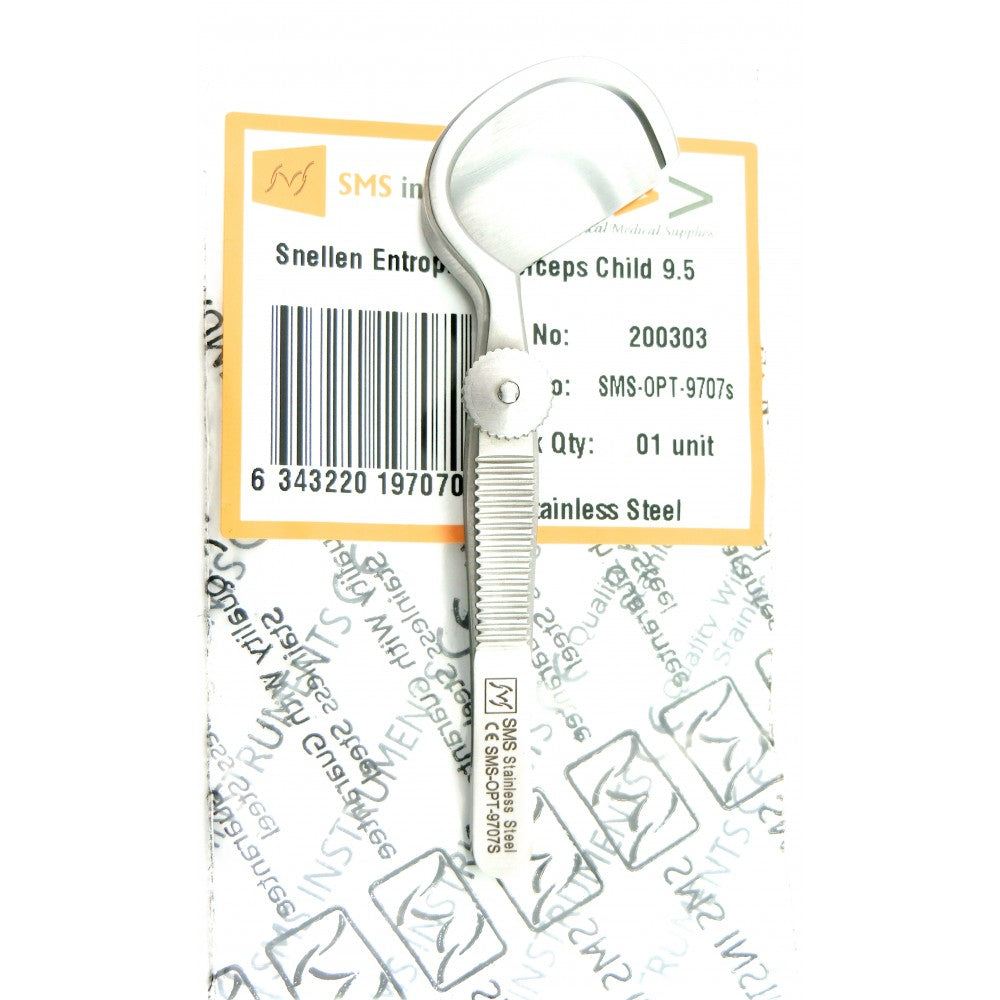 Snellen Entropium Forceps Child Left 9.5 cm